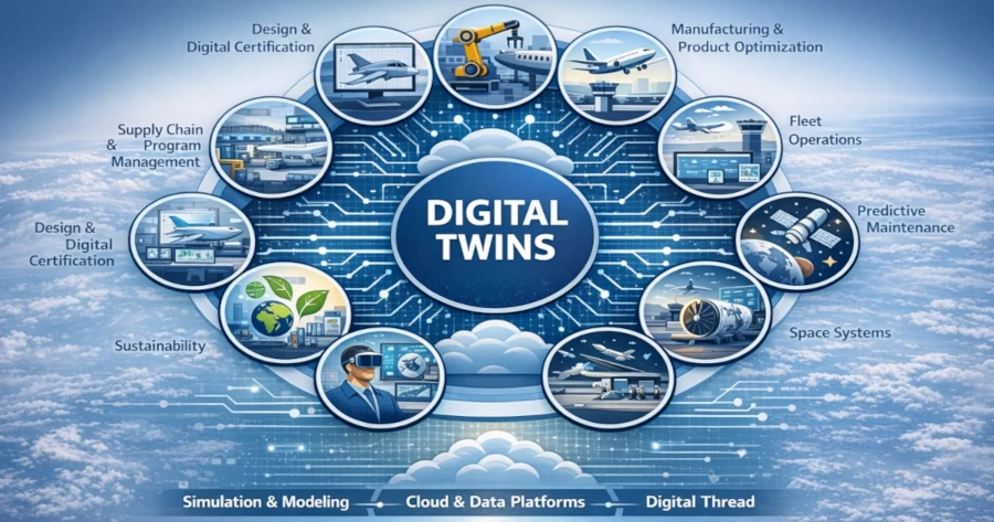 Digital Twin Aerospace Ecosystem